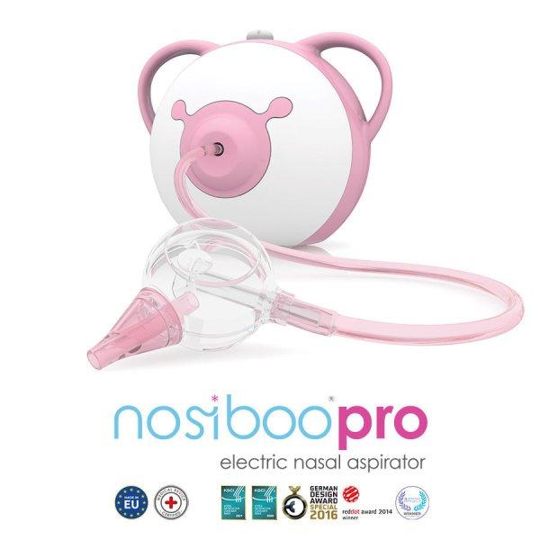 Nosiboo Pro 0-6 Pink elektromos orrszívó