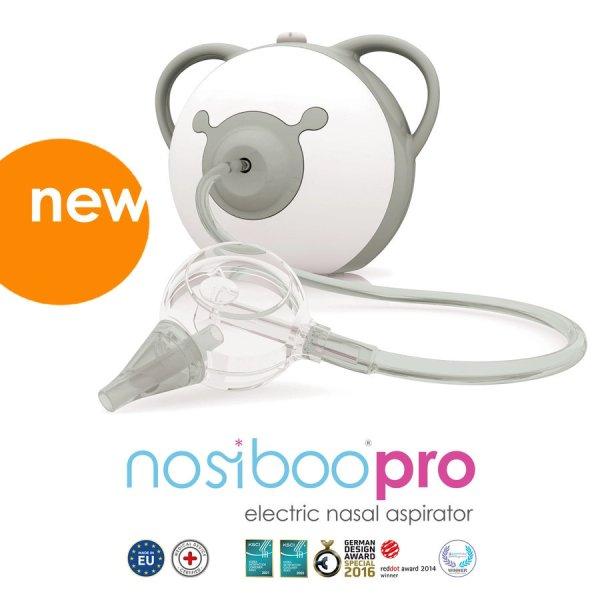 Nosiboo Pro 0-6 Gray elektromos orrszívó