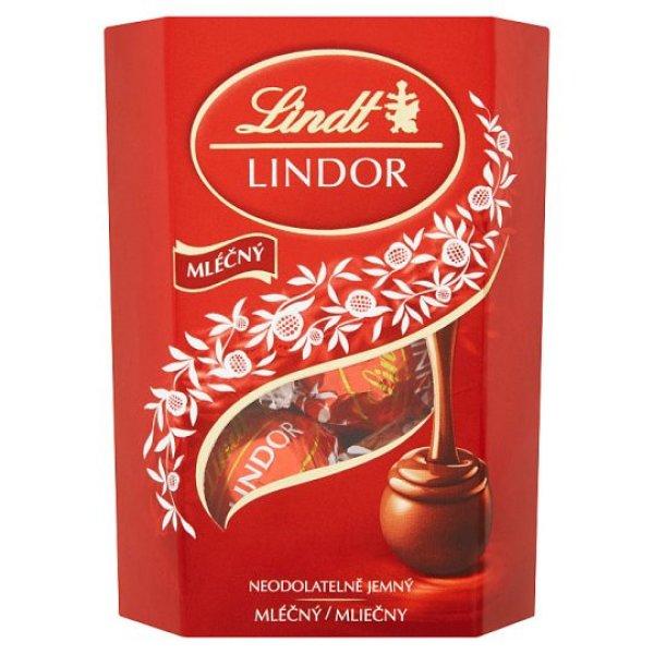 LINDOR TEJCSOKOLÁDÉ GOLYÓK DISZDOB.50