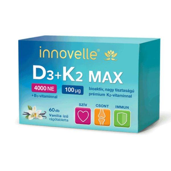 INNOVELLE D3+K2 4000NE RÁGÓTABLETTA 60 db