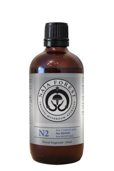 Naja forest N2 bio cordyceps, bio reishi, bio shiitake étrendkiegészítő 100
ml