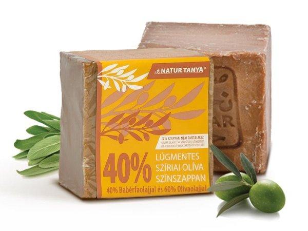 Natur Tanya® Lúgmentes Színszappan - 40%-os bio babérfaolaj tartalom, a
teljes testre és hajmosáshoz is!