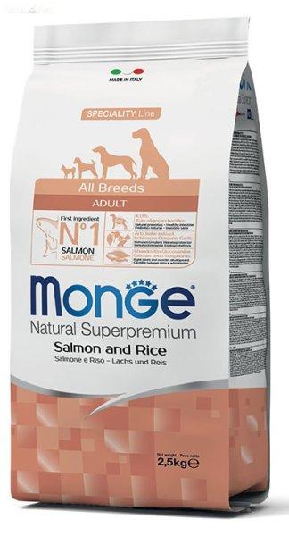 Monge Dog ADULT SALMON Lazac/Rizs 15kg