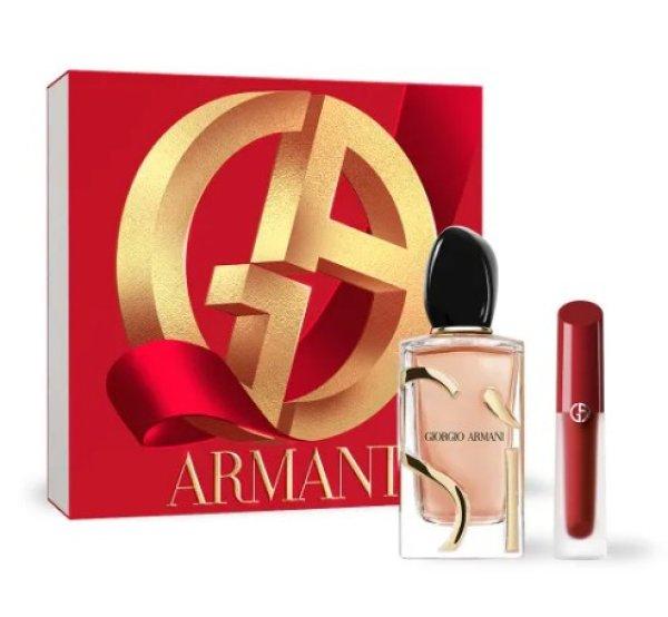 Giorgio Armani Sì Intense (2023) - EDP 100 ml + ajakrúzs Lip Maestro
Satin 4 ml