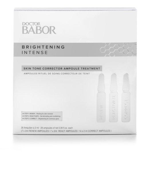 Babor Világosító kezelés pigmentfoltok ellen Brightening
Intense (Skin Tone Corrector Ampoule Treatment) 28 x 2 ml