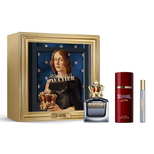 Jean P. Gaultier Scandal For Him - EDT 100 ml + dezodor spray 150 ml + EDT 10 ml