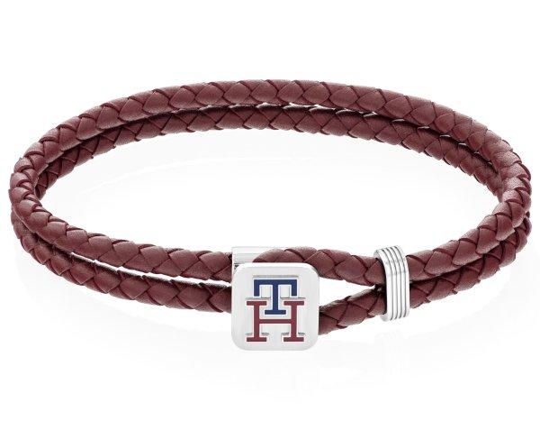 Tommy Hilfiger Bájos bőr karkötő Monogram 2790533