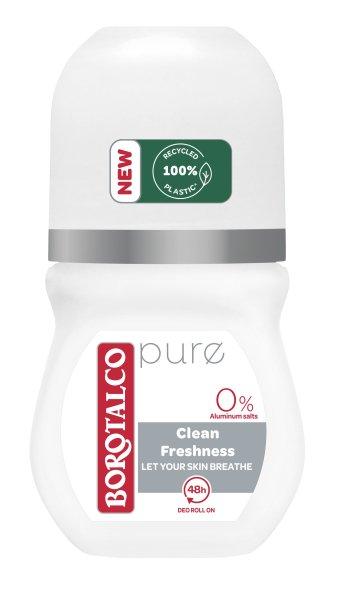 Borotalco Golyós dezodor 48H Pure (Deo Roll-On) 50 ml