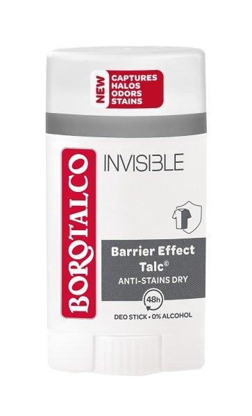 Borotalco Szilárd dezodor Invisible (Deo Stick) 40 ml