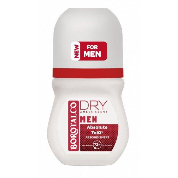 Borotalco Golyós dezodor Men Dry Amber (Deo Roll-On) 50 ml