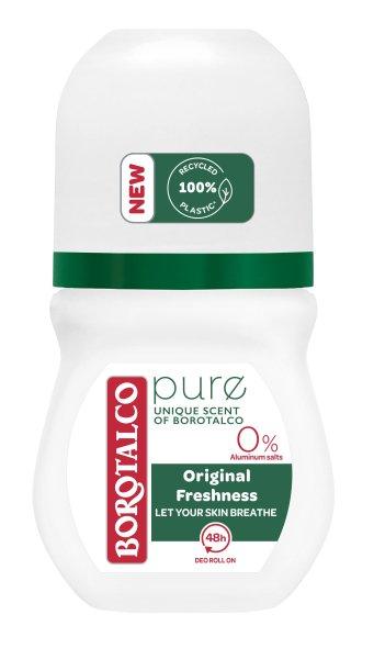 Borotalco Golyós dezodor Pure Original (Deo Roll-On) 50 ml