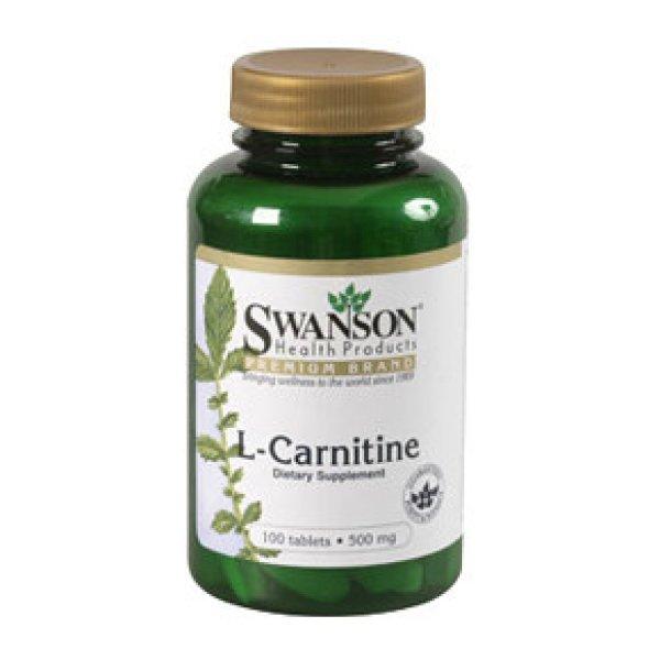 SWANSON L-CARNITINE 500MG TABLETTA 100DB