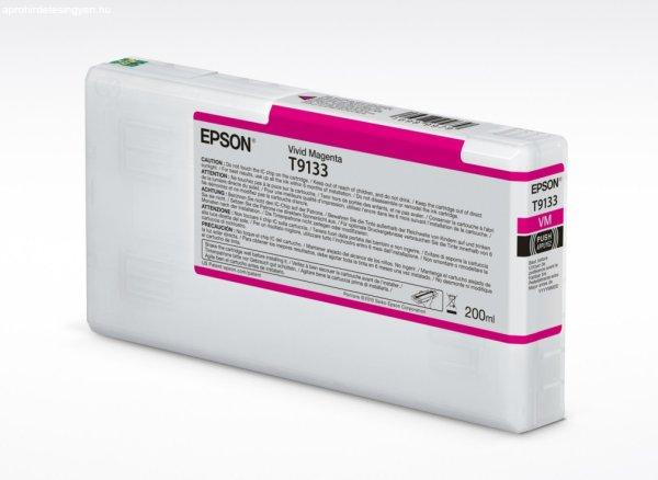 Epson T9133 Patron Vivid Magenta 200ml /o/