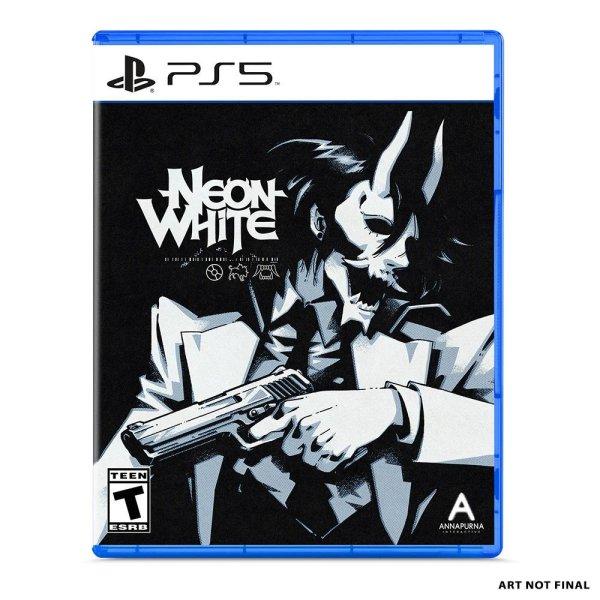 iam8bit Neon White (PS5)