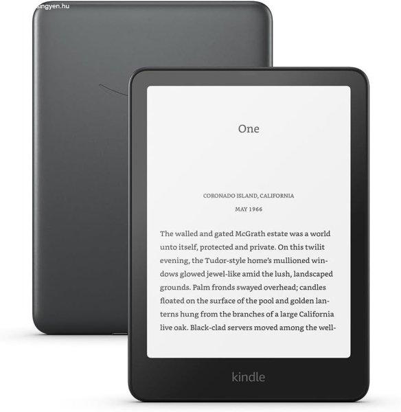 Amazon Kindle Paperwhite (2024) 7" E-book olvasó 32GB Metallic Black
(Reklám mentes)