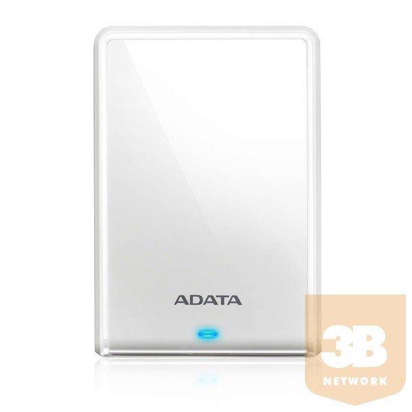 ADATA 2.5" HDD USB 3.1 1TB 5400rpm 8MB Classic Fehér, HV620S