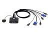 ATEN CS22U KVM Switch/kbel USB 2PC