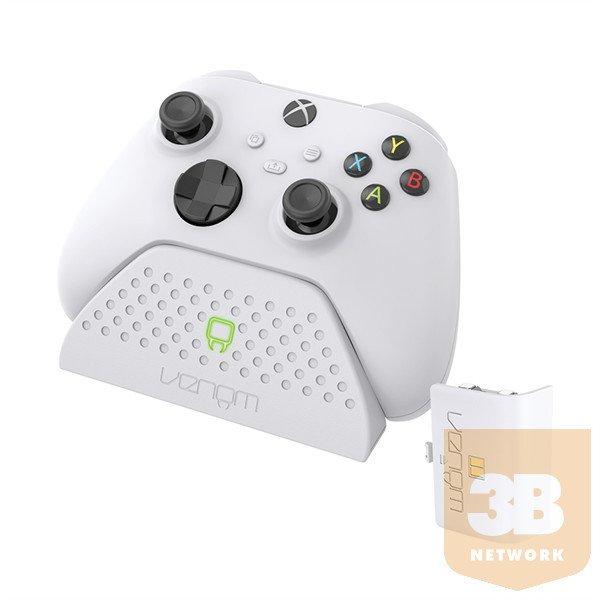 VENOM XBOX Series S/X & One Kiegészítő Töltő állomás + akkumulátor
Fehér, VS2870
