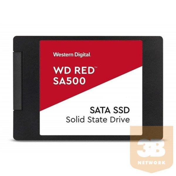 WDC WDS500G1R0A WD Red SA500 NAS SSD 2.5 500GB SATA/600, 560/530 MB/s, 7mm, 3D
NAND