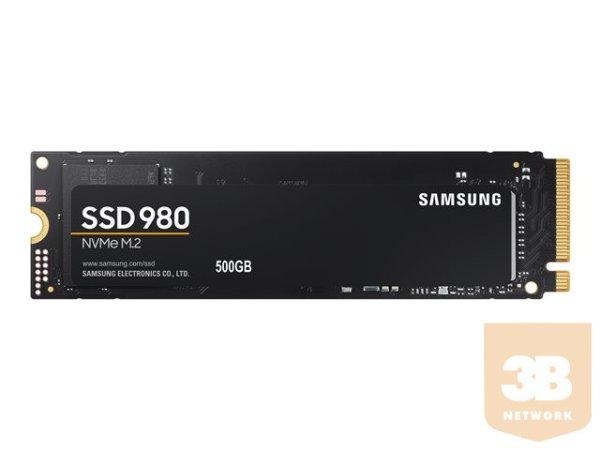 SAMSUNG 980 SSD 500GB M.2 NVMe PCIe 3.0 3.100 MB/s read 2.600MB/s write