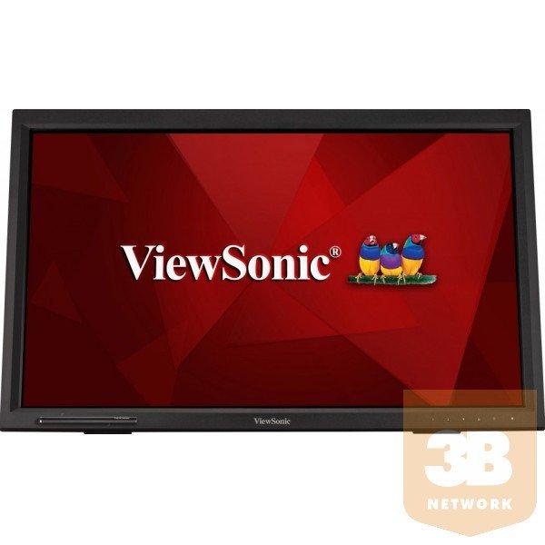 ViewSonic Portable Monitor 23,6" - TD2423 (VA,16:9, 1920x1080, 10 point
Touch, 5ms, 250cd/m2, VGA, DVI, HDMI, USB, SPK)