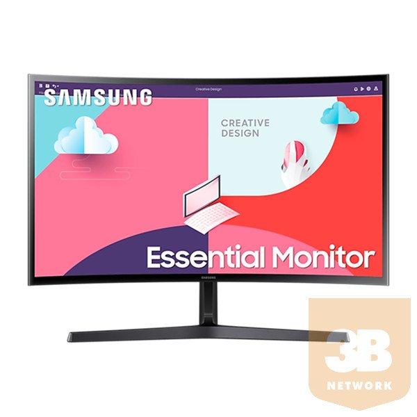 SAMSUNG S24C360EAU 24inch FHD VA 60Hz 4ms Curved 250cd/m2 3000:1 HDMI