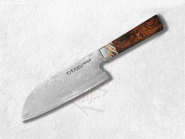 Dellinger Manmosu Professional Santoku Damascus 18 cm