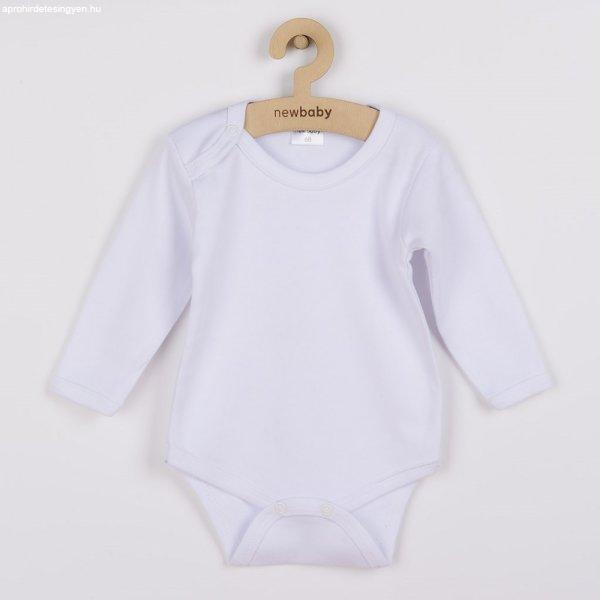 Body hosszú ujjú New Baby II - fehér - 92 (18-24 h)