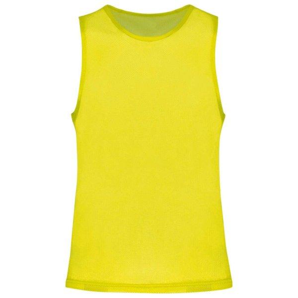 PA043 hálós megkülönböztető ujjatlan sportpóló Proact, Fluorescent
Yellow-S/M