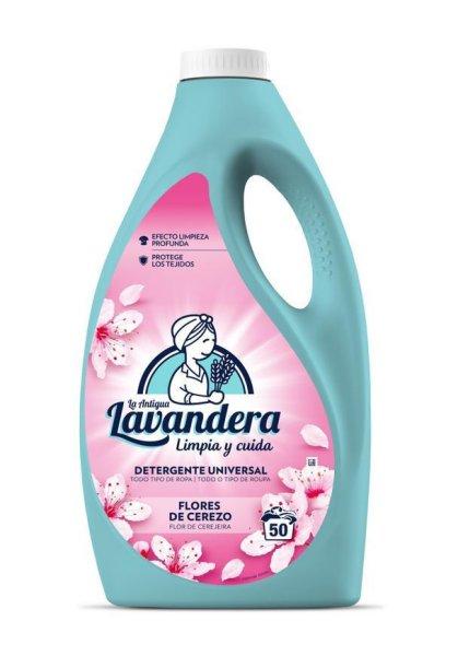 Mosógél Lavandera, cseresznyevirág, 2500 ml/50 mosáshoz