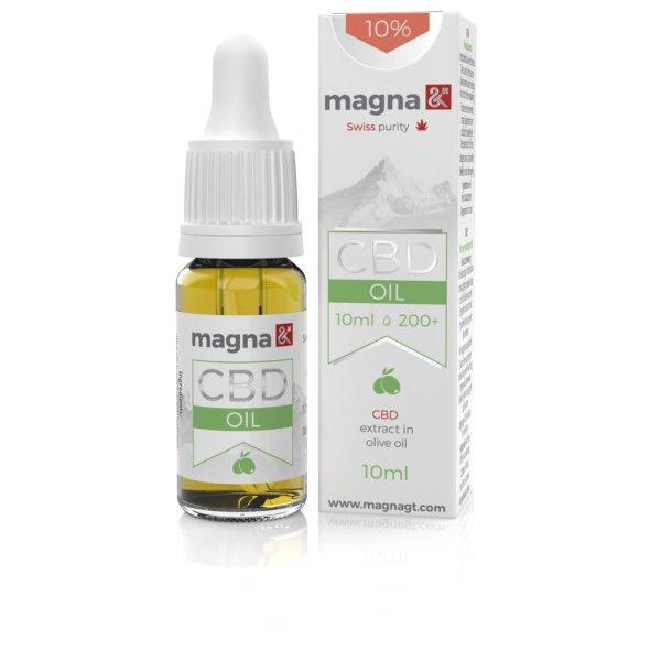 Magna G&T 10% CBD olivaolajban 10 ml