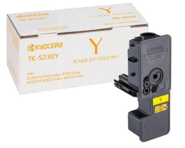 Kyocera TK-5230 Eredeti Yellow Toner