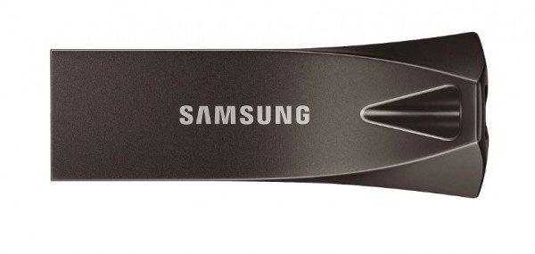 SAMSUNG Pendrive 128GB, Bar PLUS, Titán Szürke