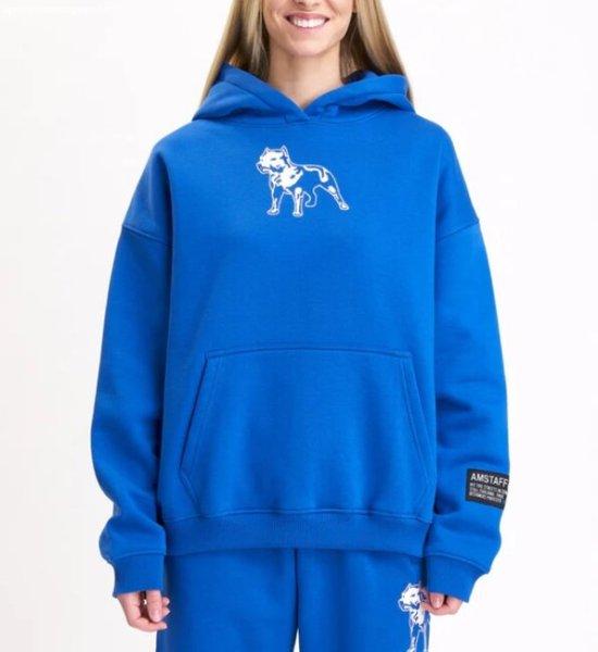 Amstaff Woman Basic Oversize Hoodie Blue