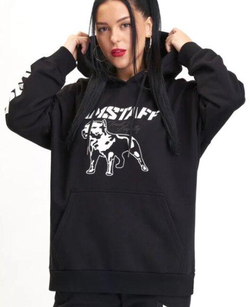 Amstaff Woman Logo Hoodie Black