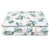 Baby Shop gynem huzat 90*120cm - szrke/zld srkny 