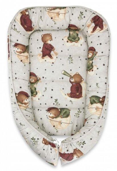 Baby Shop babafészek 55x75 cm - Maci a holdon 
