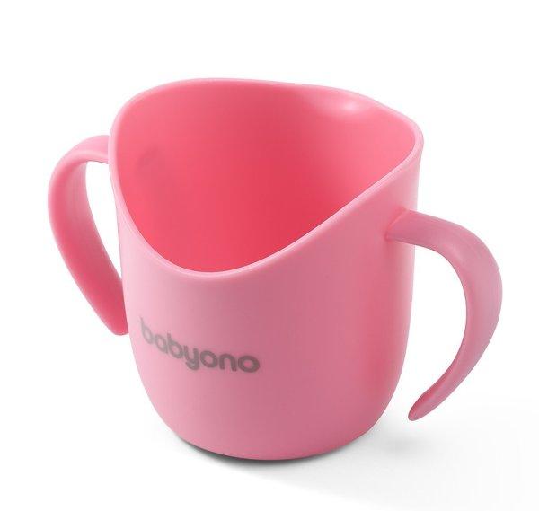  Baby Ono ergonómikus tanuló pohár 120 ml - rózsaszín