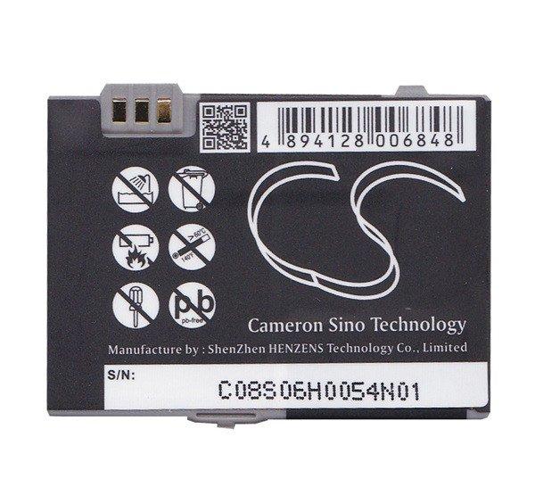 CAMERON SINO Li-Ion akku (3.7V/750mAh, BenQ-Siemens EBA-660 kompatibilis)
SZÜRKE Siemens AX72, Siemens C65, Siemens C70, Siemens CF62, Siemens CF75,
Siemens CFX65, Siemens CT65, Siemens CV65, Siemens CX65, Siemens M65, Siemens
S65, Siemens CXV65, Sie