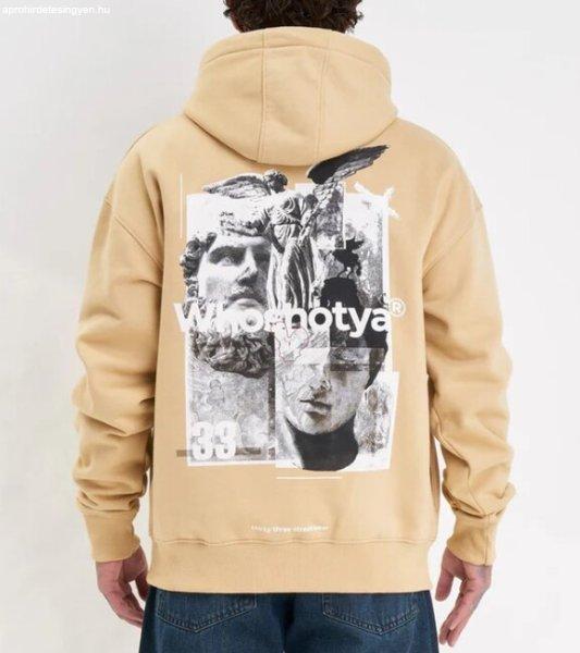 Whoshotya Ethereal Heavy Oversize Hoodie Beige