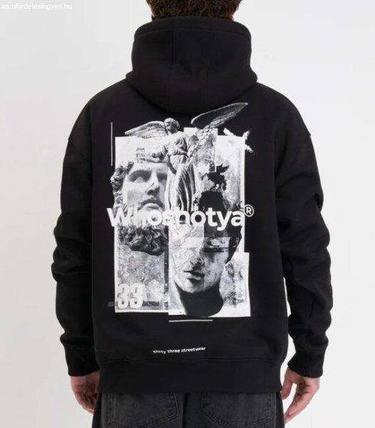 Whoshotya Ethereal Heavy Oversize Hoodie Black