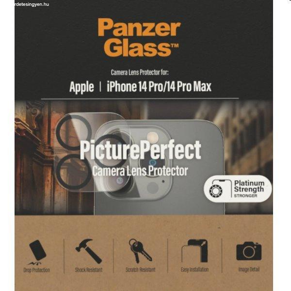 PanzerGlass védőtok fényképezőgép lencséjére for Apple iPhone 14 Pro/14
Pro Max