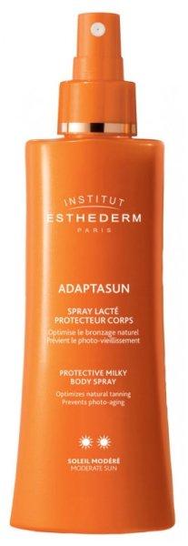 Institut Esthederm Fényvédő spray közepes védelemmel
Adaptasun Moderate Sun (Protective Milky Body Spray) 150 ml