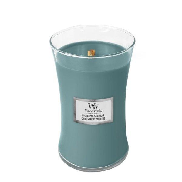 WoodWick Illatgyertya váza Evergreen Cashmere 609,5 g