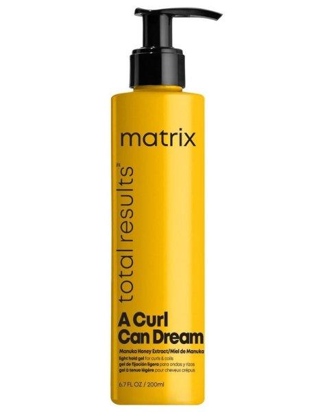 Matrix Könnyű fixáló gél göndör és
hullámos hajra A Curl Can Dream (Light Hold Gel) 250 ml