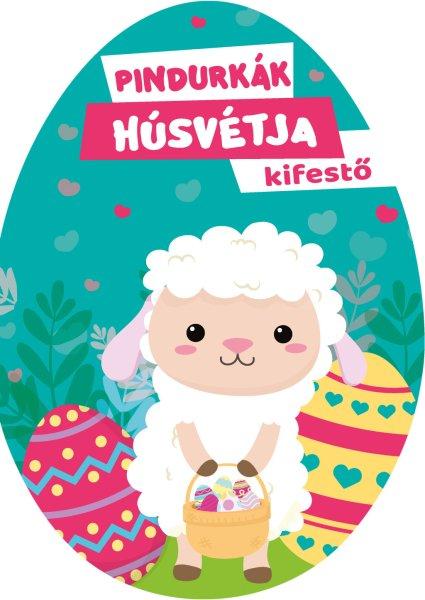 Pindurkák húsvétja - kifestő