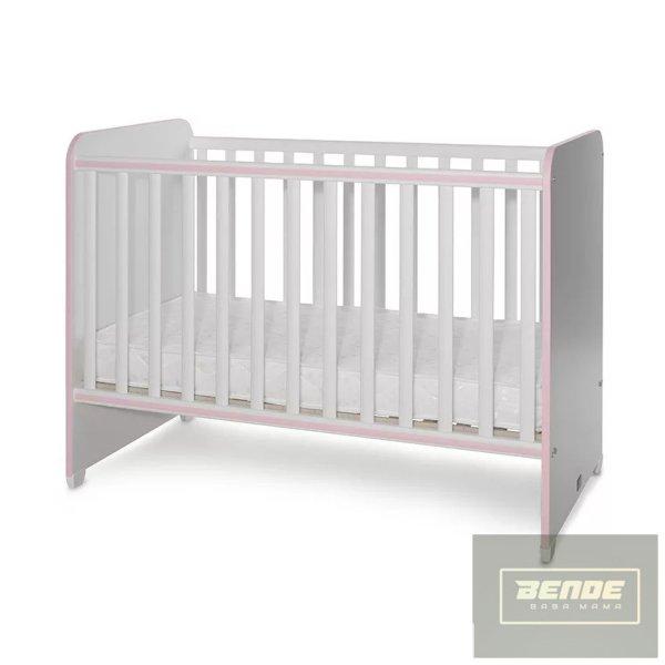 Lorelli Sweet Dream kiságy 60x120 - White Orchid Orchid Pink