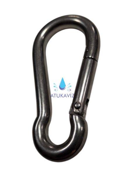 Saválló karabiner 10X100 A4