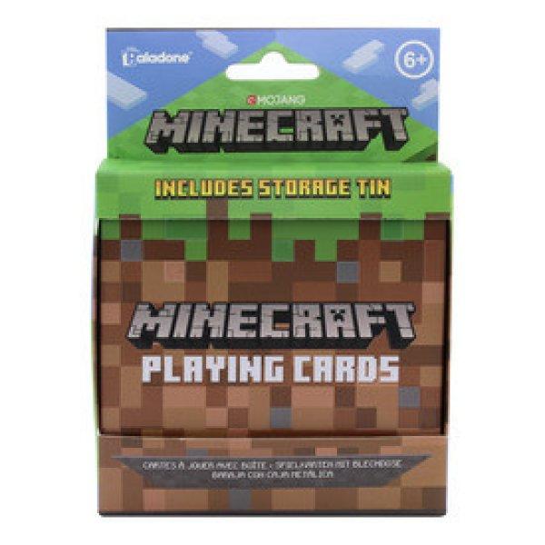 Kártyajáték Minecraft fém dobozban