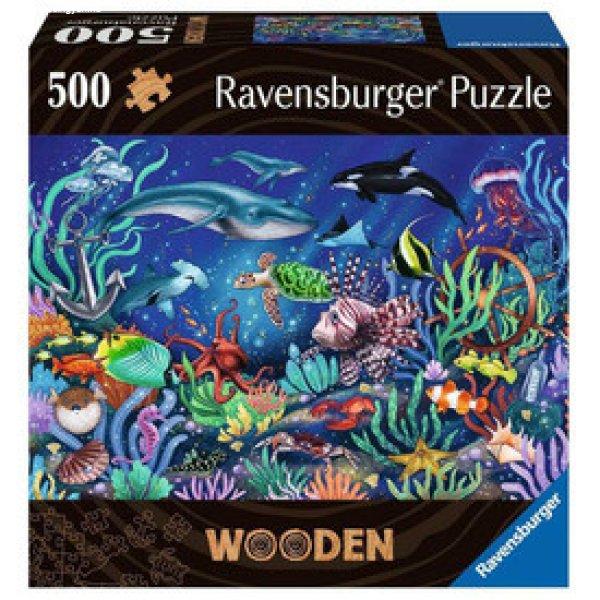 Ravensburger Puzzle 500 db - A tenger mélyén